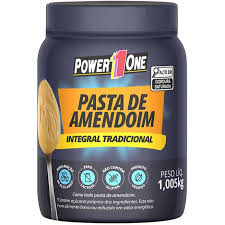 PASTA DE AMENDOIM INTEGRAL LISA 1KG POWER ONE