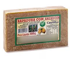 RAPADURA MINEIRA COM AMENDOIM 400G CASTILHO