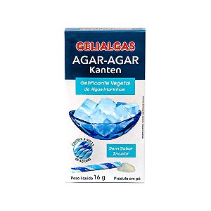 GELATINA DE ALGAS KANTEN AGAR AGAR GELI ALGAS 16G