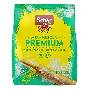 MIX DE FARINHAS SEM GLUTEN MEZCLA PREMIUM SCHAR 500G