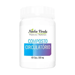 COMPOSTO CIRCULATORIO 60 CAPSULAS 500MG NINHO VERDE