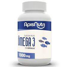 OMEGA 3 OLEO DE PEIXE 120 CAPSULAS 1000MG APISNUTRI