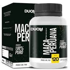 MACA PERUANA PURA PREMIUM CAPSULAS 120 X 600MG DUOM