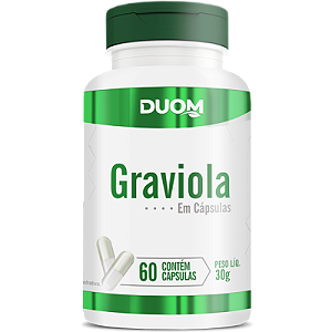 GRAVIOLA 60 CAPSULAS X 500MG DUOM