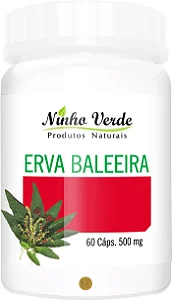 ERVA BALEEIRA 60 CAPSULAS DE 500MG CORDIA VERBENACEA FITOGREEN