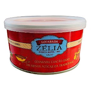 GOIABADA CASCAO LIGHT MINEIRA ZELIA LATA 400G