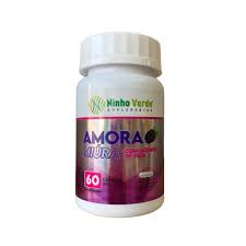 AMORA MIURA COM GERMEN DE SOJA 60 CAPSULAS 500MG NINHO VERDE