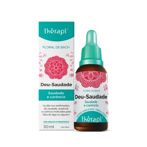 FLORAL DE BACH DEU SAUDADE 30ML THERAPI