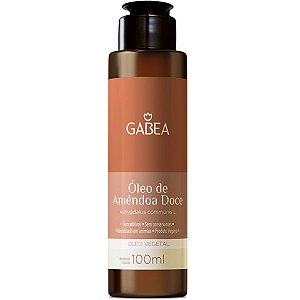 OLEO VEGETAL DE AMENDOA DOCE 100ML GABEA NATURAL