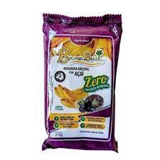 BANANADA COM ACAI ZERO ACUCAR 10 UNIDADES 230G BANANABRAZIL