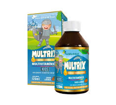 MULTIVITAMINICO KIDS MULTRIX SABOR LARANJA 120ML FLORA NATIVA