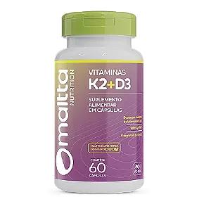 VITAMINA K2 E D3 60 CAPSULAS 450MG DUOM