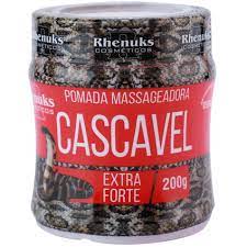 POMADA GEL MASSAGEADOR CASCAVEL EXTRA FORTE 200G RHENUKS