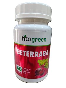 BETERRABA 60 CAPSULAS 500MG FITOGREEN