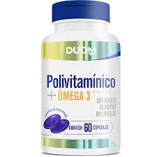POLIVITAMINICO COM OMEGA 3 60 CAPSULAS 1400MG DUOM