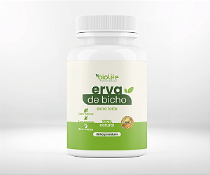 ERVA DE BICHO 60 CAPSULAS 500MG BIOLIFE