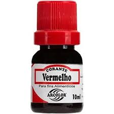 CORANTE ALIMENTICIO VERMELHO ARCOLOR 10G