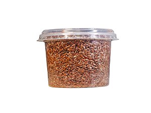 SEMENTE DE LINHACA MARROM 100G POTE COM TAMPA