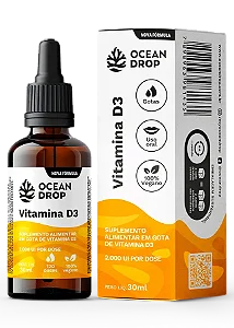 VITAMINA D3 2000 UI 30ML VEGANO OCEAN DROP