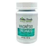 MAGNESIO L TREONATO 120 CAPSULAS 500MG NINHO VERDE