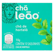 CHA DE HORTELA 10 SACHES LEAO