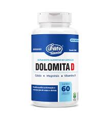 DOLOMITA COM VITAMINA D3 60 CAPSULAS 950MG UNILIFE