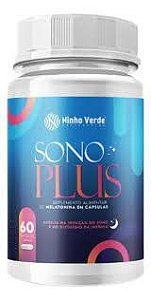 SONO PLUS MELATONINA 60 CAPSULAS DE 500MG NINHO VERDE