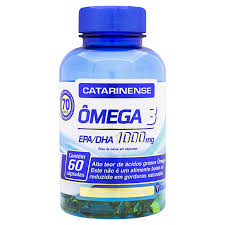 OMEGA 3 OLEO DE PEIXE 60 CAPSULAS 1000MG CATARINENSE