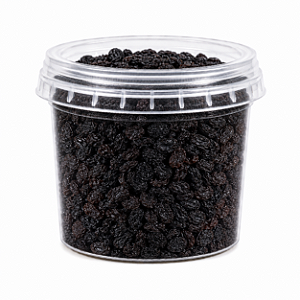 UVA PASSAS PRETA SEM SEMENTES 100G POTE COM TAMPA