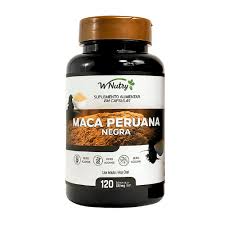 MACA PERUANA NEGRA 120 CAPSULAS 500MG W NUTRY