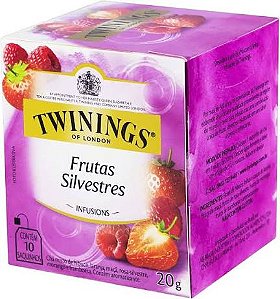 CHA TWININGS 10 ENVELOPES 20G MISTO SILVESTE
