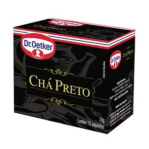 CHA PRETO 10 SACHES DR OETKER