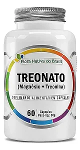 MAGNESIO TREONATO L TREONINA 60 CAPSULAS 700MG FLORA NATIVA