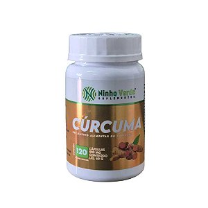 CURCUMA 120 CAPSULAS DE 500MG NINHO VERDE