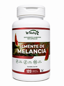 SEMENTE DE MELANCIA 120 CAPSULAS 500MG WNUTRY