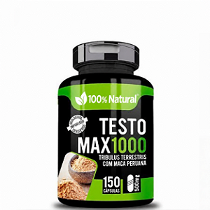 TESTO MAX 1000 TRIBULUS MACA PERUANA 120 CAPSULAS 500MG 100 NATURAL