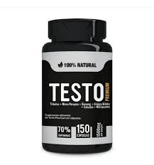 TESTO PREMIUM TRIBULUS 70 SAPONINAS COM ERVAS 150 CAPSULAS 500MG 100 NATURAL