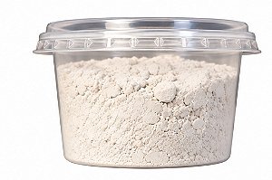 ARGILA BRANCA EM PO 100G POTE COM TAMPA