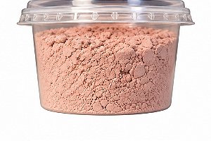 ARGILA ROSA EM PO 100G POTE COM TAMPA