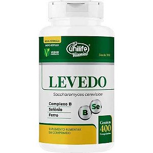 LEVEDO DE CERVEJA 400 CAPSULAS 450MG UNILIFE