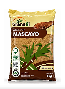 ACUCAR MASCAVO 100% NATURAL GRANELLI 1KG