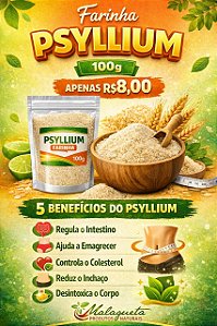 FARINHA DE PSYLLIUM HUSK 100G