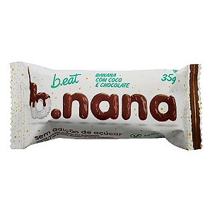 BANANA COM COCO E CHOCOLATE PRETO ZERO ACUCAR BEAT