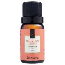 ESSENCIA SINTETICA MACA COM CANELA 10ML VIA AROMA