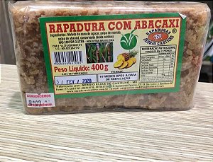 RAPADURA MINEIRA COM ABACAXI 400G CASTILHO