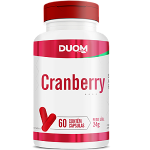 CRANBERRY CROMO E VITAMINA C 60 CAPSULAS 550MG DUOM