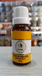 OLEO DE GIRASSOL HELIANTHUS ANNUS L 20ML OIL GOLD