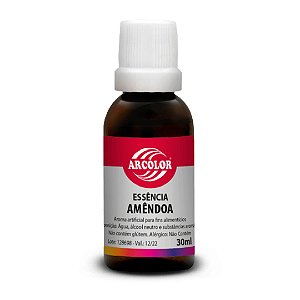 ESSENCIA ARTIFICIAL AMENDOA 30ML ARCOLOR