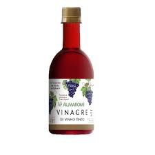VINAGRE DE VINHO TINTO 4 DE ACIDEZ 400ML ALMAROMI