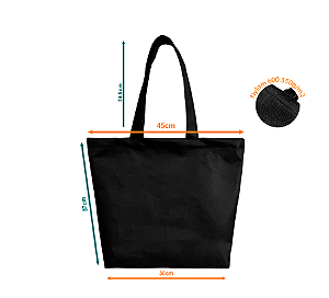 Ecobag Canoa Nylon 600 C/zíper L=45 X A=37